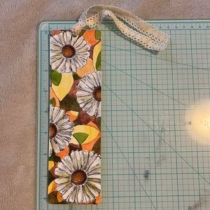 Handmade watercolour bookmark